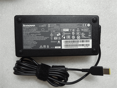 מטען למחשב נייד Lenovo 20V 8.5A 170w square pin